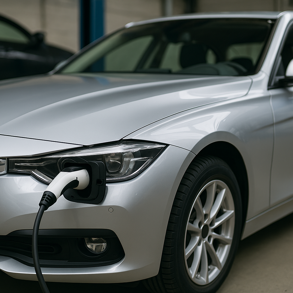 manutenção de carros elétricos e híbridos